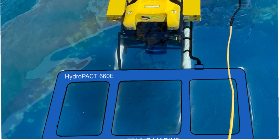 Hydropact 660E Innovación en Detección Submarina el equipo mas compacto en la industria energética e investigación submarina.